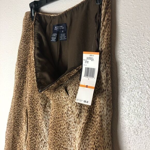 NWT Jones New York Cheetah Print Skirt Size Small - Picture 4 of 6